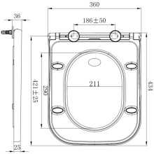 Сиденье для унитаза с микролифтом Allen Brau Infinity 4.21010.20