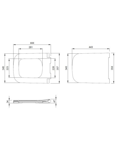 Сиденье для унитаза с микролифтом Allen Brau Infinity 4.21013.20