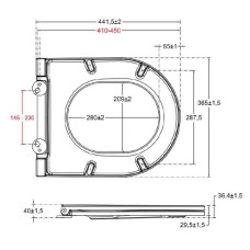 Сиденье для унитаза с микролифтом Allen Brau Fantasy 4.11005.SM