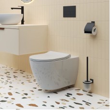 Сиденье для унитаза с микролифтом Ambassador Queen 112T20001S