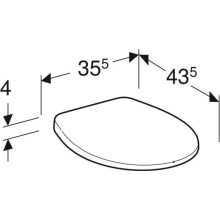 Сиденье для унитаза с микролифтом Kolo New Eco K90121000