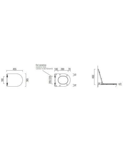 Сиденье для унитаза с микролифтом GSI Pura MS86CSN11