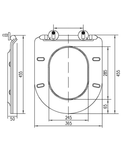 Сиденье для унитаза с микролифтом Art&Max Verona AM012SC