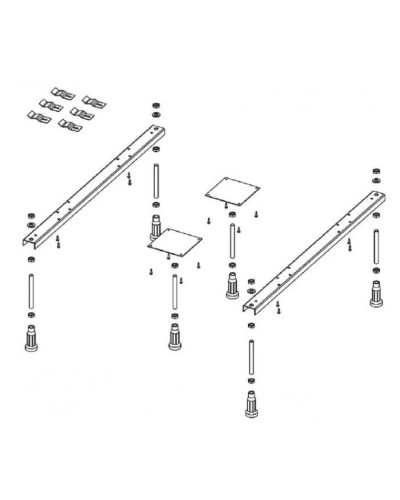 Ножки для ванн Riho 207095