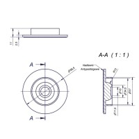 Ножки для ванн Cersanit ZP-SEPW1000001 (64279)