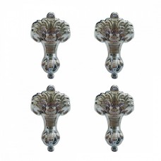 Ножки декоративные для отдельностоящей ванны Delice Vintage Хром комплект 4 шт