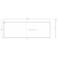 Панель фронтальная 180 см Astra-Form 02010013