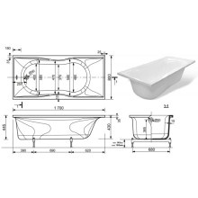 Торцевая панель 80 см Эстет Бета FP00001373
