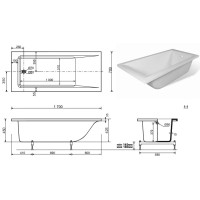 Панель фронтальная 170 см Эстет Дельта FP00000939