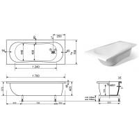 Панель фронтальная 170 см Эстет Лаура FP00000947