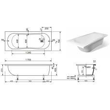 Торцевая панель 70 см Эстет Лаура FP00000913