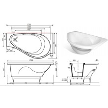 Торцевая панель 75 см R/L Эстет Грация FP00004721