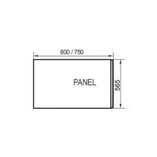 Панель боковая U 80 Ravak CZ00140A00