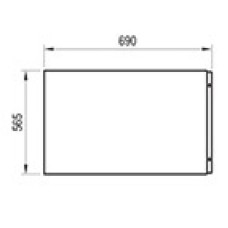 Панель боковая CLASSIC  U 70 Ravak CZ00110A00