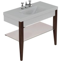 Деревянные ножки для раковины Kerasan Bentley темный ясень 916947 Frassino scuro