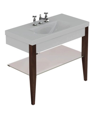 Деревянные ножки для раковины Kerasan Bentley темный ясень 916947 Frassino scuro