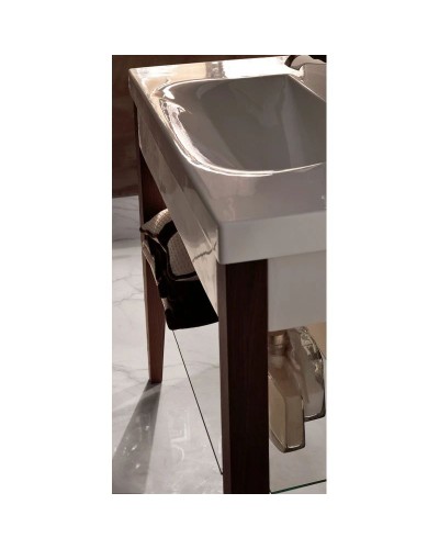 Деревянные ножки для раковины Kerasan Bentley темный ясень 916947 Frassino scuro