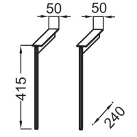 Комплект ножек для тумбы Jacob Delafon Nouvelle Vague EB3055-BLV