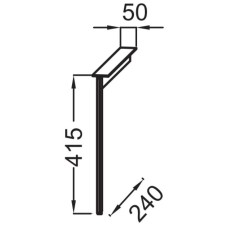 Комплект ножек для пенала Jacob Delafon Nouvelle Vague EB3053-BLV