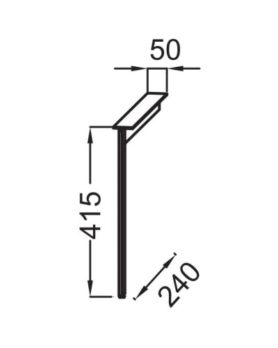 Комплект ножек для пенала Jacob Delafon Nouvelle Vague EB3053-BLV