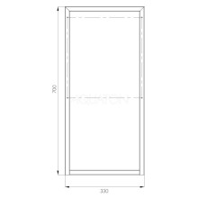 Опора высокая 1 шт Акватон Лофт Урбан 1A255303LQX70