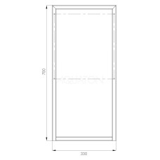 Опора высокая 1 шт Акватон Лофт Урбан 1A255303LQX70