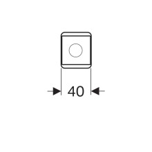 Комплект ножек 2 шт Geberit 500550000