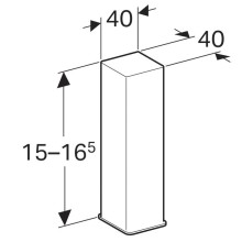 Комплект ножек 2 шт Geberit 500550000