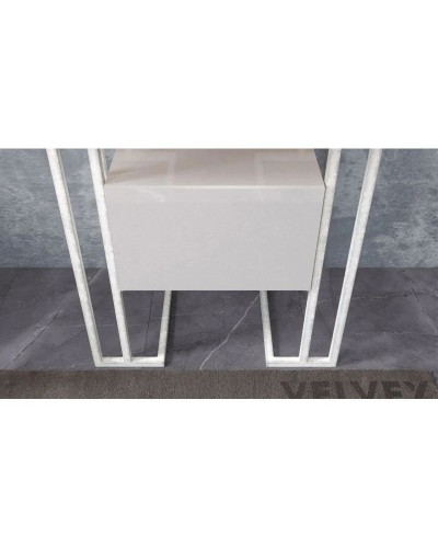 Металлические напольные конструкции белый Velvex Gelou kmGEL.2-58