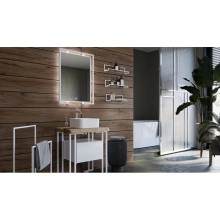 Металлические напольные конструкции белый Velvex Gelou kmGEL.2-58