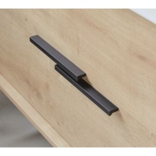 Пара ручек для мебели под раковину черный сатин Jacob Delafon Vivienne EB1589-S14