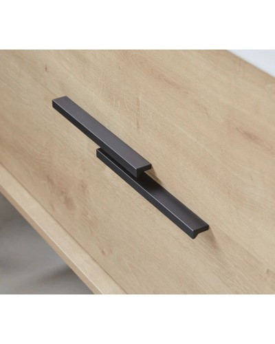 Пара ручек для мебели под раковину черный сатин Jacob Delafon Vivienne EB1589-S14