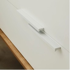 Пара ручек для мебели под раковину белый сатин Jacob Delafon Vivienne EB1589-F30