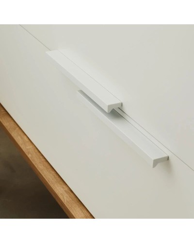 Пара ручек для мебели под раковину белый сатин Jacob Delafon Vivienne EB1589-F30