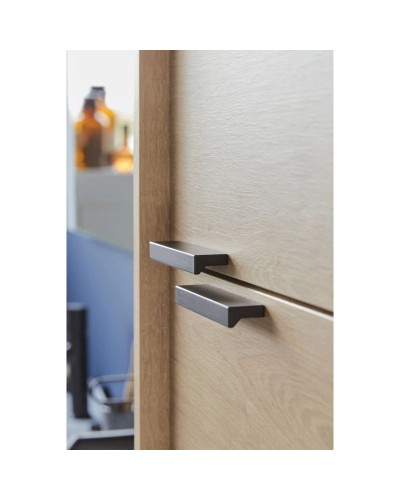 Пара ручек для полуколонны черный сатин Jacob Delafon Vivienne EB1579-S14