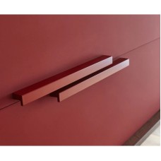 Пара ручек для мебели под раковину темно-красный сатин Jacob Delafon Vivienne EB1589-S08