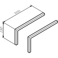 Комплект ножек для пенала Am.Pm Func M8FLEGS-C015GM