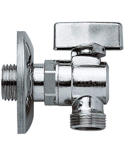 Запорный вентиль Remer 2611212 для стиральной машины Хром