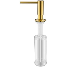 Дозатор для моющего средства Paulmark Decus D004-G Золото