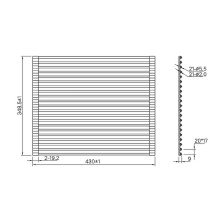 Ролл-мат для кухонной мойки Iddis Kitchen Line ROL35SRi59 Сталь