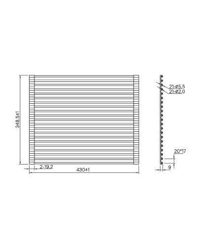 Ролл-мат для кухонной мойки Iddis Kitchen Line ROL35SRi59 Сталь