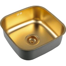 Кухонная мойка ZorG Bronze Штам SZR 4040 BRONZE Бронза