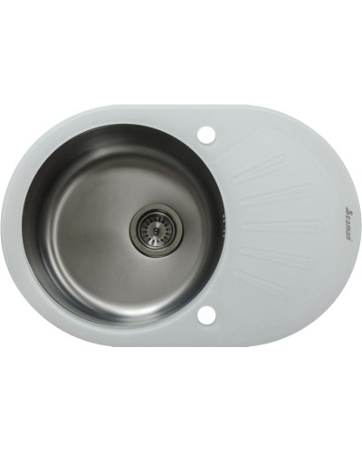 Кухонная мойка Seaman Eco Glass SMG-730W-Gun.B Графит