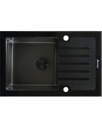 Кухонная мойка Seaman Eco Glass SMG-780B-Gun.B Графит