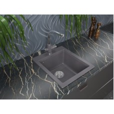 Кухонная мойка Paulmark Leer 41 PM104249-GR Серая