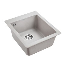 Кухонная мойка Paulmark Leer 41 PM104249-GR Серая