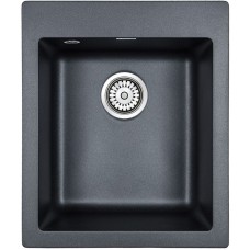 Кухонная мойка Paulmark Leer 41 PM104249-BLM Черный металлик