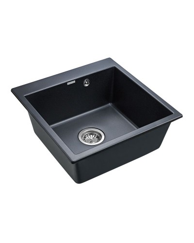 Кухонная мойка Paulmark Praktisch 51 PM105152-BLM Черный металлик