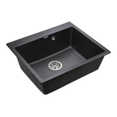 Кухонная мойка Paulmark Kante 60 PM106052-BL Черная