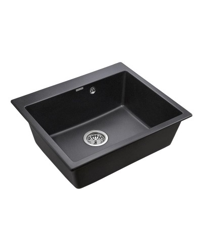 Кухонная мойка Paulmark Kante 60 PM106052-BL Черная